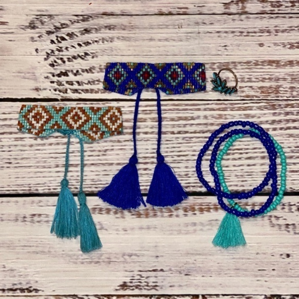 Boho style jewelry bundle